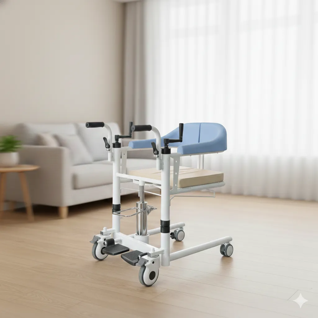 Transfer chair hydraulik untuk perbandingan jenis